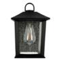 ARBOTANTE DE MURO INCANDESCENTE 40W 1 FOCO RESISTENTE A HUMEDAD NEGRO MATE