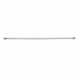 CORTINERO AJUSTABLE DE METAL PLATA DE 1.68 A 3.05 M