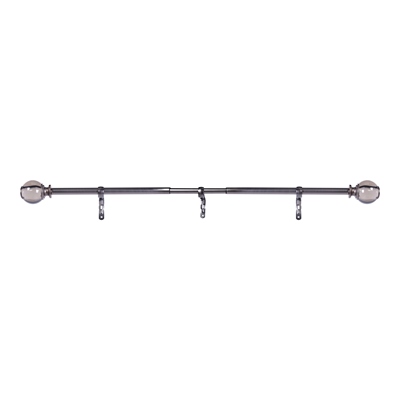 ACRYLIC KNOB 3/4 ROD 66-120 PEWTER