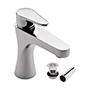 LLAVE PARA LAVABO MONOMANDO CROMO A LAVABO DISEÑO CONTEMPORÁNEO