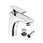 LLAVE PARA LAVABO MONOMANDO CROMO A LAVABO CON CONTRA DE REJILLA INTEGRADA