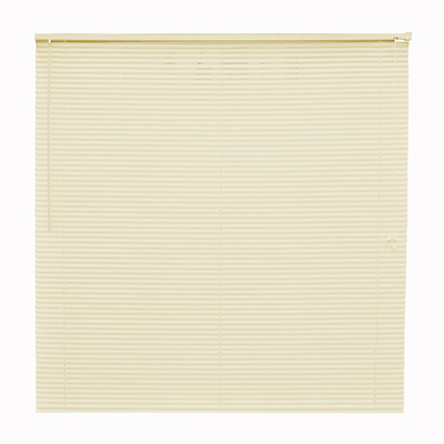 PERSIANA HORIZONTAL PVC MARFIL DE 120 X 120 CM MARFIL