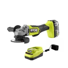 ONE+ HP 18V BRUSHLESS KIT DE ESMERILADORA ANGULAR DE 4-1/2" INCLUYE BATERÍA DE 4.0 AH Y CARGADOR