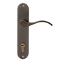 MANIJA DE EMBUTIR PARA ENTRADA HERMES REVERSIBLE LATON ANTIGUO