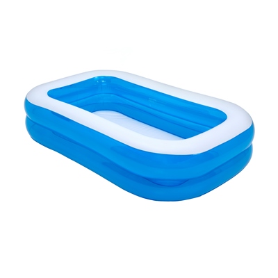 ALBERCA INFLABLE RECTANGULAR 350 L 207 x 132 x 46 CM