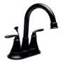 LLAVE MEZCLADORA PARA BAÑO DUOMANDO NEGRA 20.5 X 22.5 X 16 CM