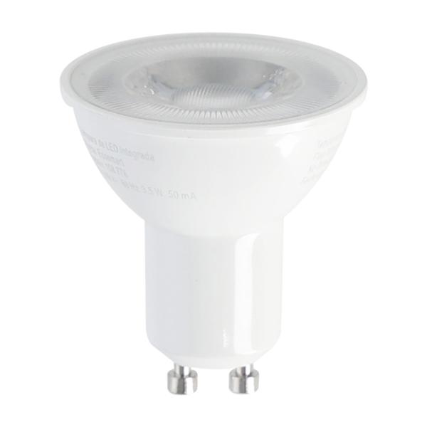 FOCO LED GU10 MR16 LUZ CÁLIDA 3.5 W / 40 W 3 PIEZAS
