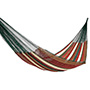 HAMACA MAYA JARDÍN DOBLE TIERRA NYLON MULTICOLOR