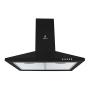 CAMPANA DE COCINA DE ISLA DE 60 CM NEGRO CON 3 VELOCIDADES