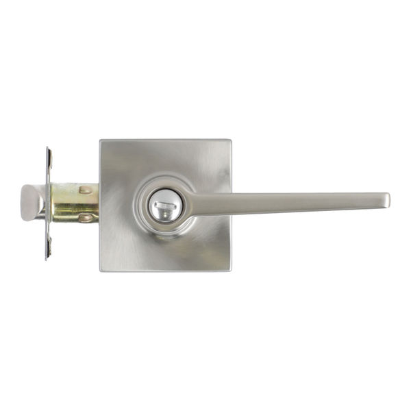 MANIJA PARA PUERTA REVERSIBLE NIQUEL SATIN USO RESIDENCIAL PARA BAÑO