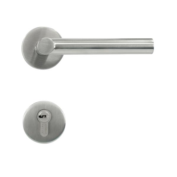 MANIJA DE EMBUTIR PARA ENTRADA LAZIO REVERSIBLE ACERO INOXIDABLE