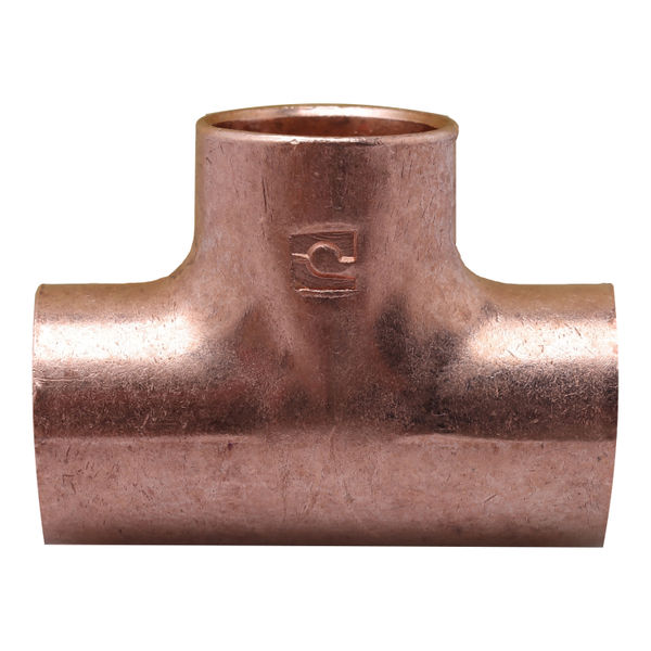 TEE DE COBRE 1/2"