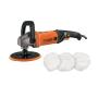 PULIDORA ROTATIVA 7" 1200W 7 VELOCIDADES PARA AUTO