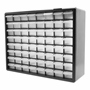 ORGANIZADOR PARA HERRAMIENTAS PORTATIL CON 64 COMPARTIMENTOS DE ABS USO PROFESIONAL