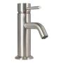 LLAVE PARA LAVABO MONOMANDO ACERO INOXIDABLE A LAVABO CON CARTUCHO CERÁMICO