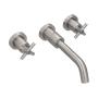 LLAVE PARA LAVABO DUOMANDO ACERO INOXIDABLE A PARED CONTROL PRECISO DE AGUA