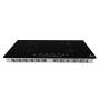 PARRILLA ELÉCTRICA 110-127 V 76 CM INDUCCIÓN NEGRO