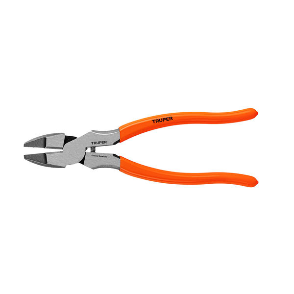 PINZA PROFESIONAL P/ELECTRICISTA 9" C/RESORTE MANGO DE VINIL