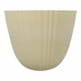 MACETA DE RESINA REDONDA GRANDE ARENA 38.1CM PARA INTERIOR Y EXTERIOR