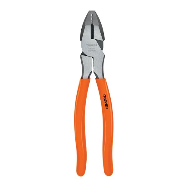 PINZAS PARA ELECTRICISTA 8 PULGADAS NARANJA TRUPER