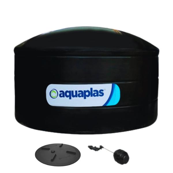 TANQUE INDUSTRIAL VERTICAL 5000L POLIETILENO CON TAPA Y CONEXIÓN DE DESCARGA