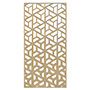 MAMPARA DIVISORA FIJA MDF 122 X 244 CM NATURAL TWIST WOOD