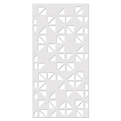 PANEL MULTIFUNCIONAL DE ACERO SHINE STEEL 87X175CM BLANCO
