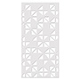 PANEL MULTIFUNCIONAL DE ACERO SHINE STEEL 87X175CM BLANCO