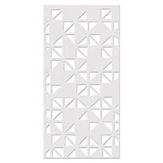 PANEL MULTIFUNCIONAL DE ACERO SHINE STEEL 87X175CM BLANCO