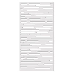 PANEL MULTIFUCNIONAL DE ACERO GLOW STEEL 87X175CM BLANCO