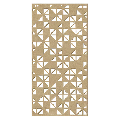 MAMPARA DIVISORA MDF 122 X 244 CM NATURAL SHINE WOOD