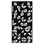 PANEL MULTIFUNCIONAL DE ACERO SHINE STEEL 87X175CM NEGRO