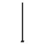 POSTE DE ACERO 200CM NEGRO