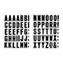 LETRAS Y SÍMBOLOS AUTOADHESIVOS PAPEL 5.1 CM