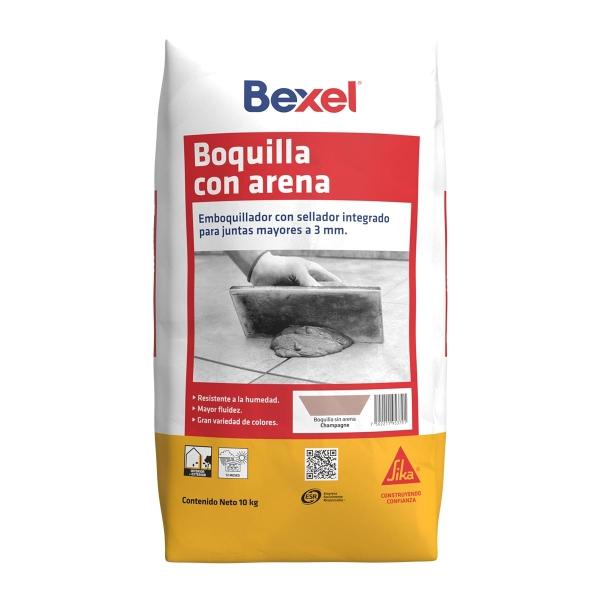 BOQUILLA PARA PISO COLOR CHAMPAGNE CON ARENA 10 KG REPELENTE A LA HUMEDAD