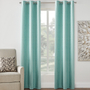 CORTINA BLACKOUT DE POLIÉSTER VERDE TURQUESA 2.13 X 1.06 M