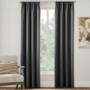 CORTINA BLACKOUT DE POLIÉSTER GRIS OSCURO 2.13 X 1.06 M