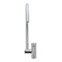 LLAVE PARA FREGADERO MONOMANDO CROMO CUELLO GIRATORIO 15" FÁCIL INSTALACIÓN