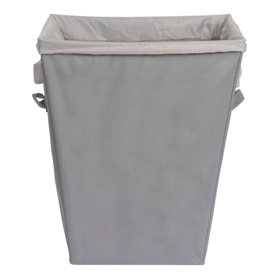 CESTO PARA ROPA DE POLIÉSTER 55.9 X 45.7 X 33 CM GRIS