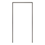 MARCO PARA PUERTA DE ALUMINIO 206 X 4.2 X 3.3CM CON ACABADO CON BISAGRA Y 3 BISAGRAS