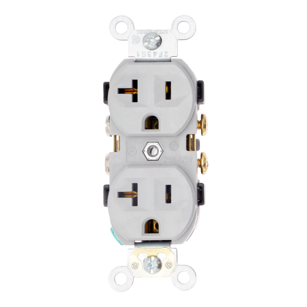 RECEPTÁCULO DÚPLEX BLANCO LEVITON