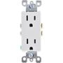 RECEPTÁCULO DÚPLEX BLANCO LEVITON