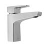 LLAVE PARA LAVABO MONOMANDO CROMO PIAZZA CUELLO BAJO