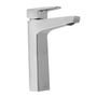 LLAVE PARA LAVABO MONOMANDO CROMO PIAZZA CUELLO ALTO
