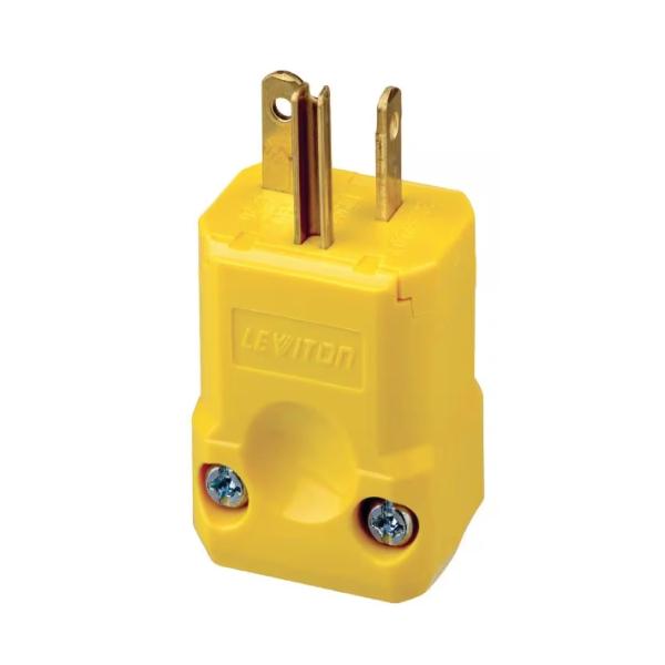 CONECTOR 6.2 X 3.4 X 3.4 CM NEGRO LEVITON