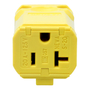 CONECTOR 20 AMPERES AMARILLO LEVITON