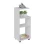 MESA LATERAL AUXILIAR BIS 33 X 25 X 78.5 CM BLANCO