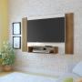 PANEL PARA TV PARA 40 PULGADAS MDP PINO CON OFF WHITE 120 X 23 X 80 CM