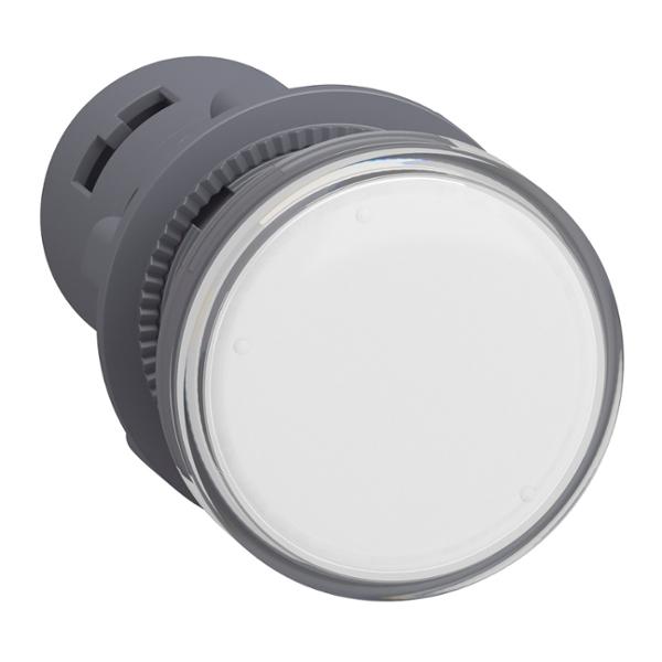 LUZ PILOTO REDONDO 22 BLANCO 110V AC