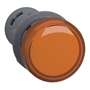 LUZ PILOTO REDONDO 22 NARANJA 110V AC
